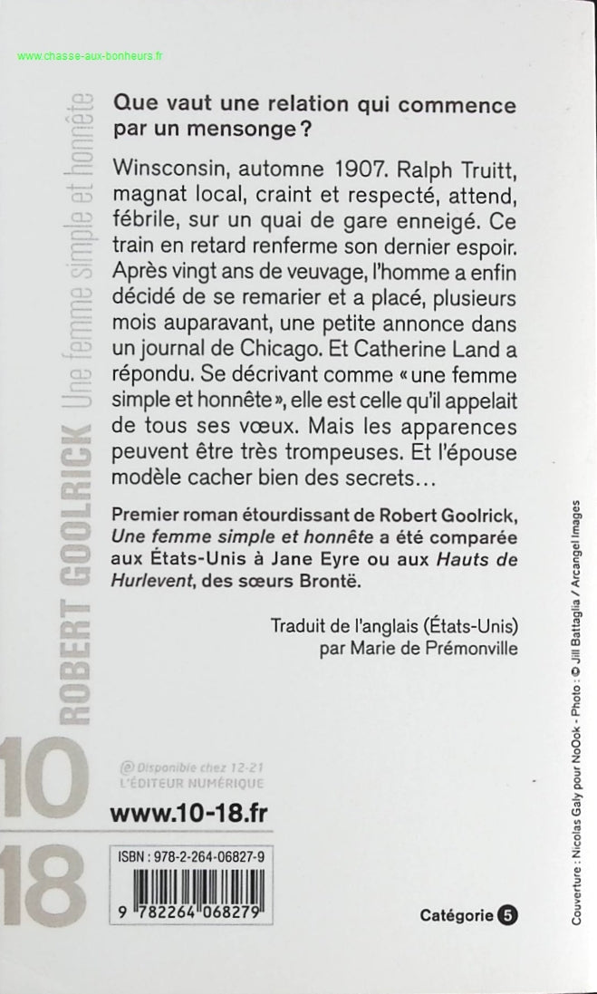 A Simple and Honest Woman - Robert Goolrick - book