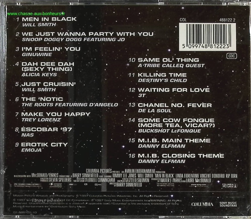 Men In Black - Various Artists - CD