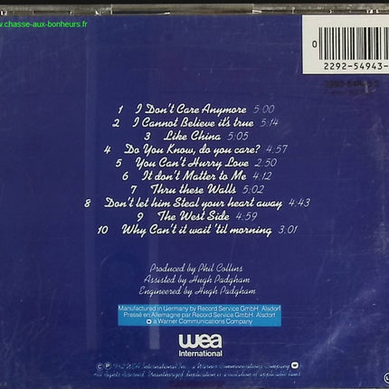 Hello, I Must Be Going - Phil Collins - CD