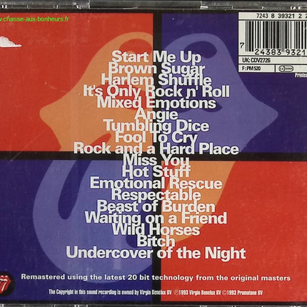 Jump Back - The Best Of The Rolling Stones 1971-1993 - The Rolling Stones - CD