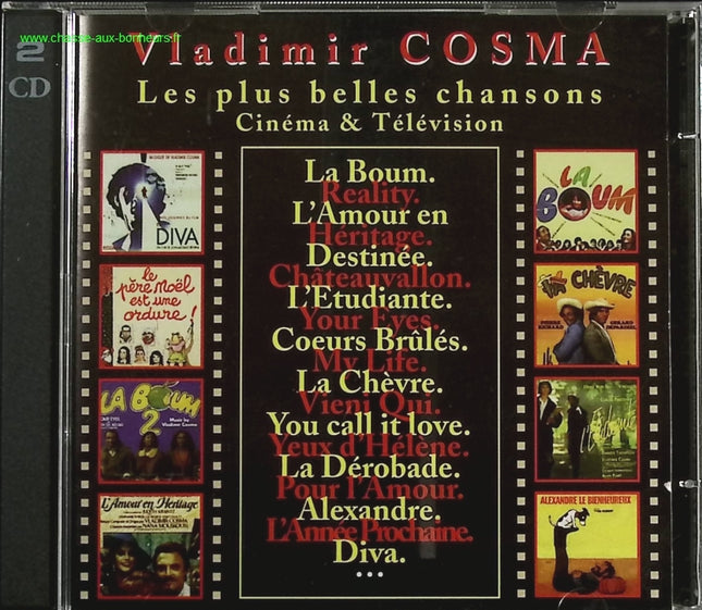Die schönsten Lieder aus Kino und Fernsehen - Vladimir Cosma - CD