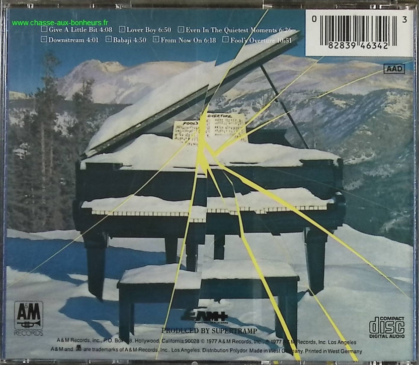 Even In The Quietest Moments - Supertramp - CD