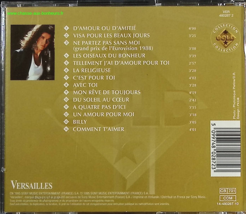 Gold Vol 1 - Céline Dion - CD