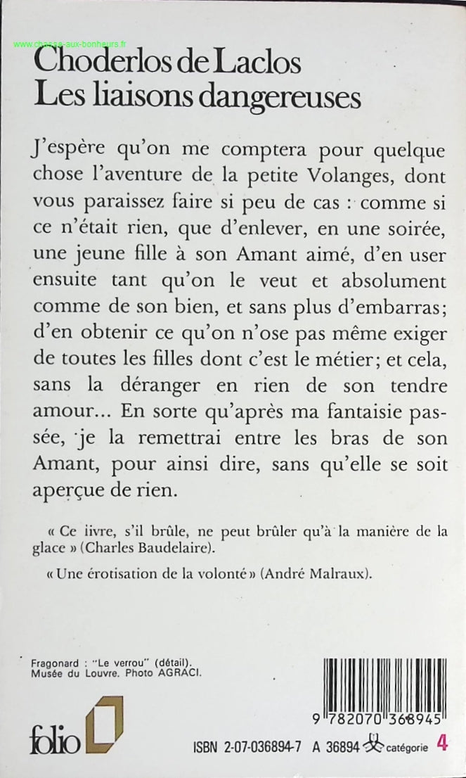 Dangerous Liaisons - Pierre-Ambroise-François Choderlos de Laclos - book