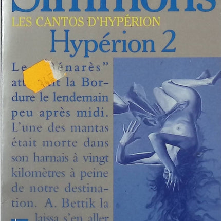 Les Cantos d'Hypérion, tome 2 - Hypérion 2 - Dan Simmons - livre