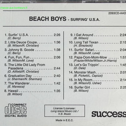 Surfin U.S.A - Beach Boys - CD