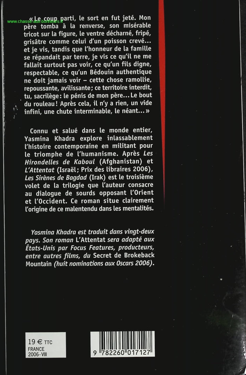 The Sirens of Baghdad - Yasmina Khadra - book