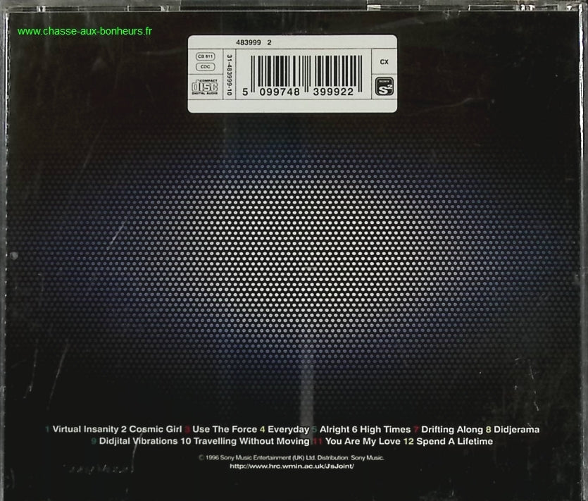 Travelling without moving - Jamiroquai - CD