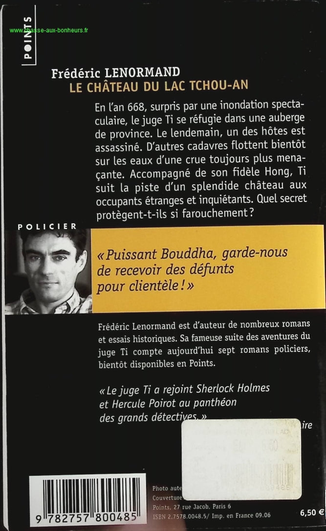 The Castle of Lake Tchou-An - Frédéric Lenormand - book