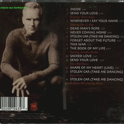 Sacred Love - Sting - CD