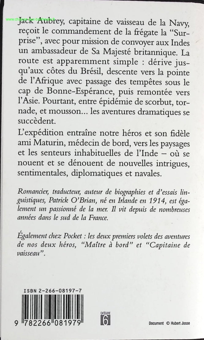 The Surprise - Patrick O'Brian - book