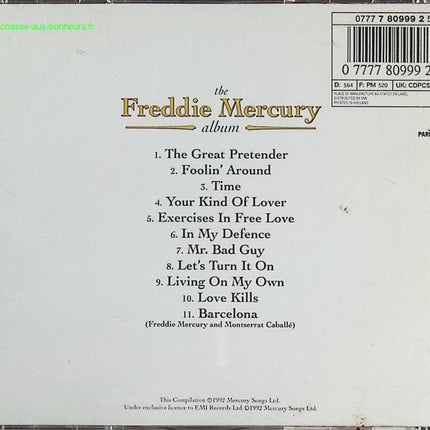 The Freddie Mercury Album - Freddy Mercury - CD