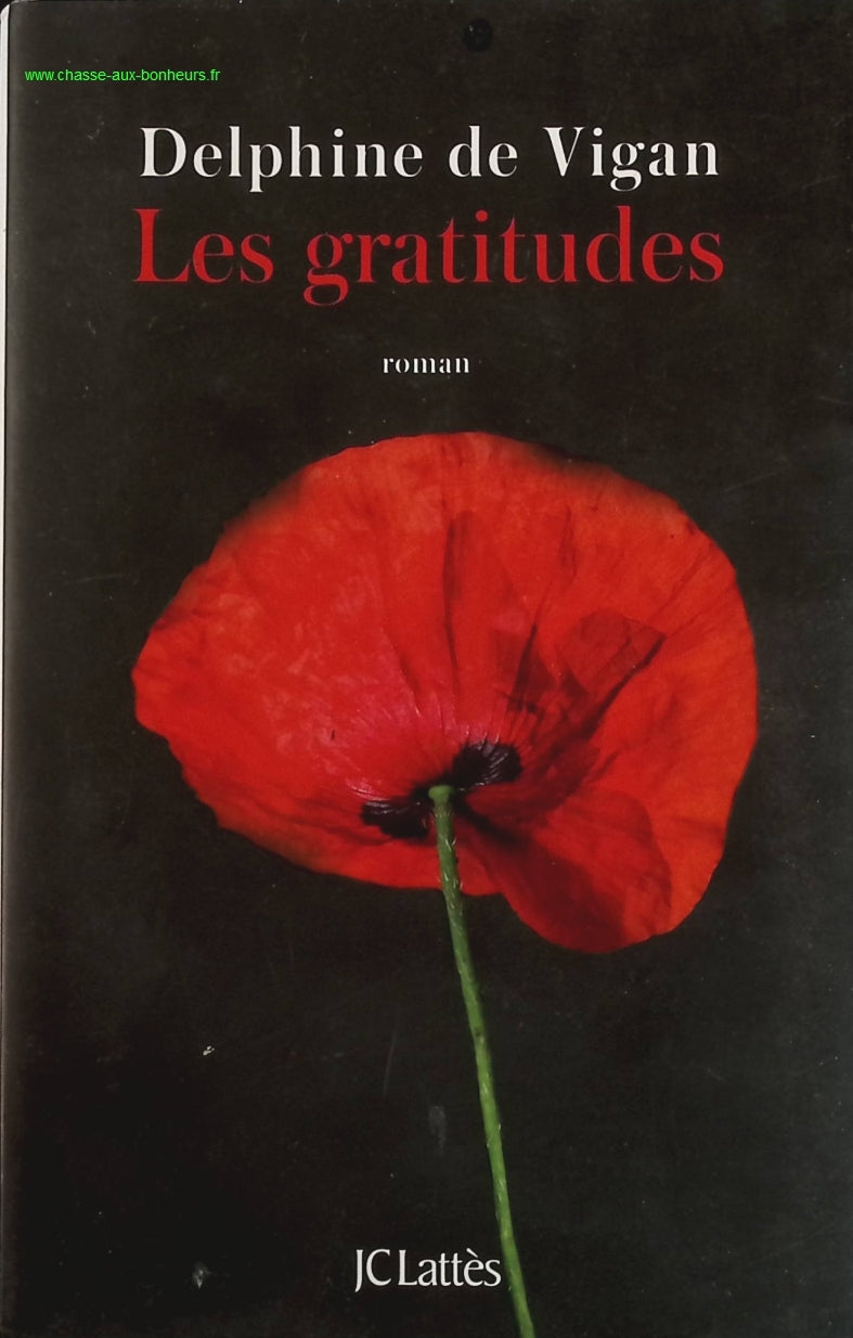 Gratitudes - Delphine de Vigan - Book