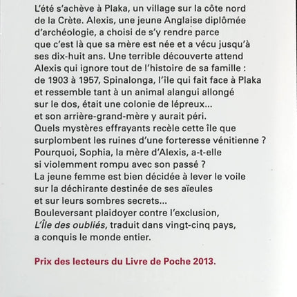 L'Île des oubliés - Victoria Hislop - livre