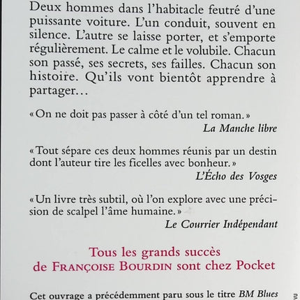 BM Blues - Dans la fosse aux lions - Françoise Bourdin - livre
