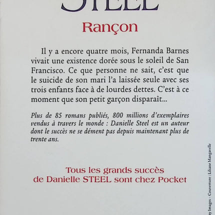 Rançon - Danielle Steel - livre