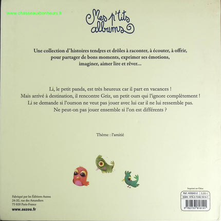 Petit panda cherche un ami - Claire Bertholet - livre