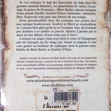 Le clan Rhett Butler - Donald McCaig - Livre