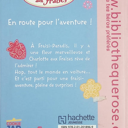 Charlotte aux Fraises - Tome 20 - En Route Pour L'aventure ! - Bibliothèque rose - livre