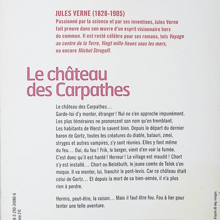 Le Château des Carpathes - Jules Verne - Livre