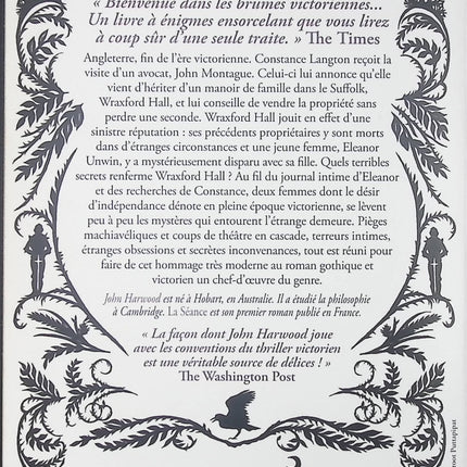 La séance - John Harwood - Livre