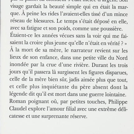 Quelques-uns des cent regrets - Philippe Claudel - Livre