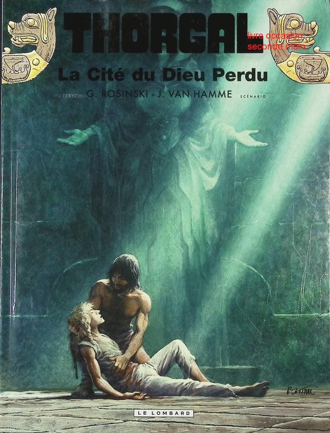 Thorgal Tome 12 La Cité du Dieu Perdu bande dessinée aventure fantasy Grzegorz Rosinski Jean Van Hamme occasion - Livre BD