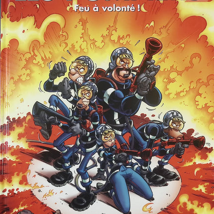 Les Pompiers Tome 9 Feu à Volonté bande dessinée humour aventures Christophe Cazenove occasion - Livre BD
