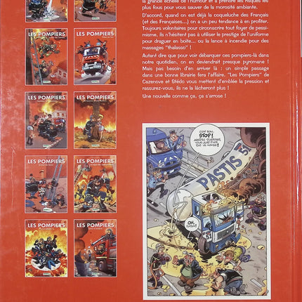 Les Pompiers Tome 9 Feu à Volonté bande dessinée humour aventures Christophe Cazenove occasion - Livre BD