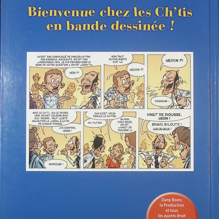 Bienvenue Chez Les Ch’tis BD adaptation en bande dessinée du  film comédie humour Pierre Veys occasion - Livre BD