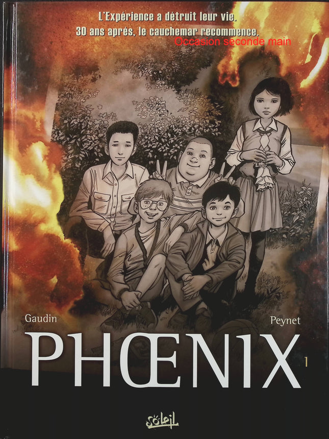Phoenix Tome 1 Absences – Jean-Charles Gaudin, Frédéric Peynet et Delphine Rieu – BD fantastique et mystère - Livre BD