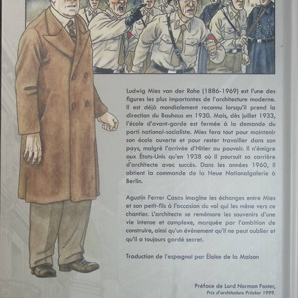 MIES Mies van der Rohe : construire à tout prix ? – Agustín Ferrer – BD biographique sur l’architecture moderne - Livre BD