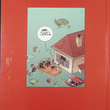 Les Pompiers – Tome 1 : Des Gars des Eaux – bande dessinée humoristique et aventure de Christophe Cazenove et Stédo - livre BD