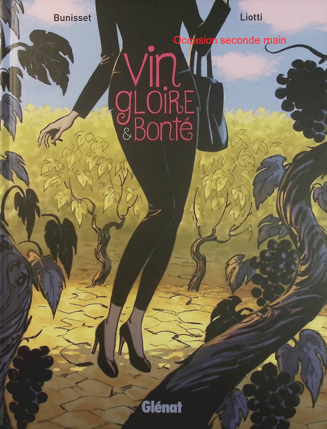 Vin, gloire et bonté – Isabelle Bunisset, Giuseppe Liotti – Bande dessinée sur le vin, le vignoble et le monde viticole - Livre BD