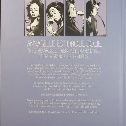 Vin, gloire et bonté – Isabelle Bunisset, Giuseppe Liotti – Bande dessinée sur le vin, le vignoble et le monde viticole - Livre BD