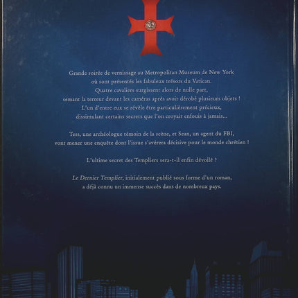 Le Dernier Templier Tome 3 – L’Église engloutie – Raymond Khoury, Miguel – BD thriller historique, aventure et mystère - Livre BD