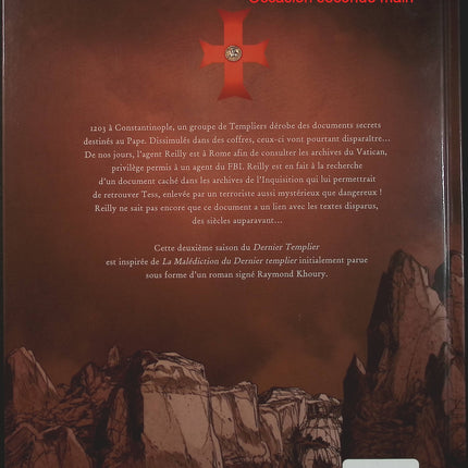 Le Dernier Templier Saison 2 Tome 6 – Le Chevalier manchot – Raymond Khoury, Rocco – BD thriller, aventure et mystère - Livre BD