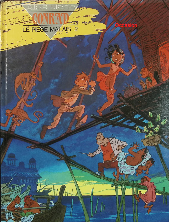 Le Piège malais – Tome 2 – Didier Conrad – BD d’aventure exotique, Inde coloniale et fantastique - Livre BD
