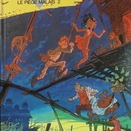 Le Piège malais – Tome 2 – Didier Conrad – BD d’aventure exotique, Inde coloniale et fantastique - Livre BD