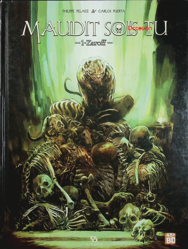 Maudit, sois-tu – Tome 1 Zaroff – Philippe Pelaez et Carlos Puerta – BD thriller fantastique, vengeance et chasse à l’homme - Livre BD