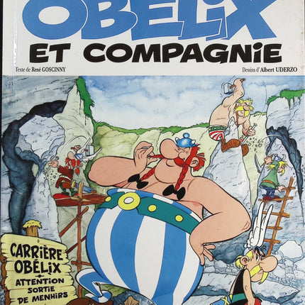 Astérix - Tome 23 - Obélix Et Compagnie - Albert Uderzo René Goscinny - livre BD