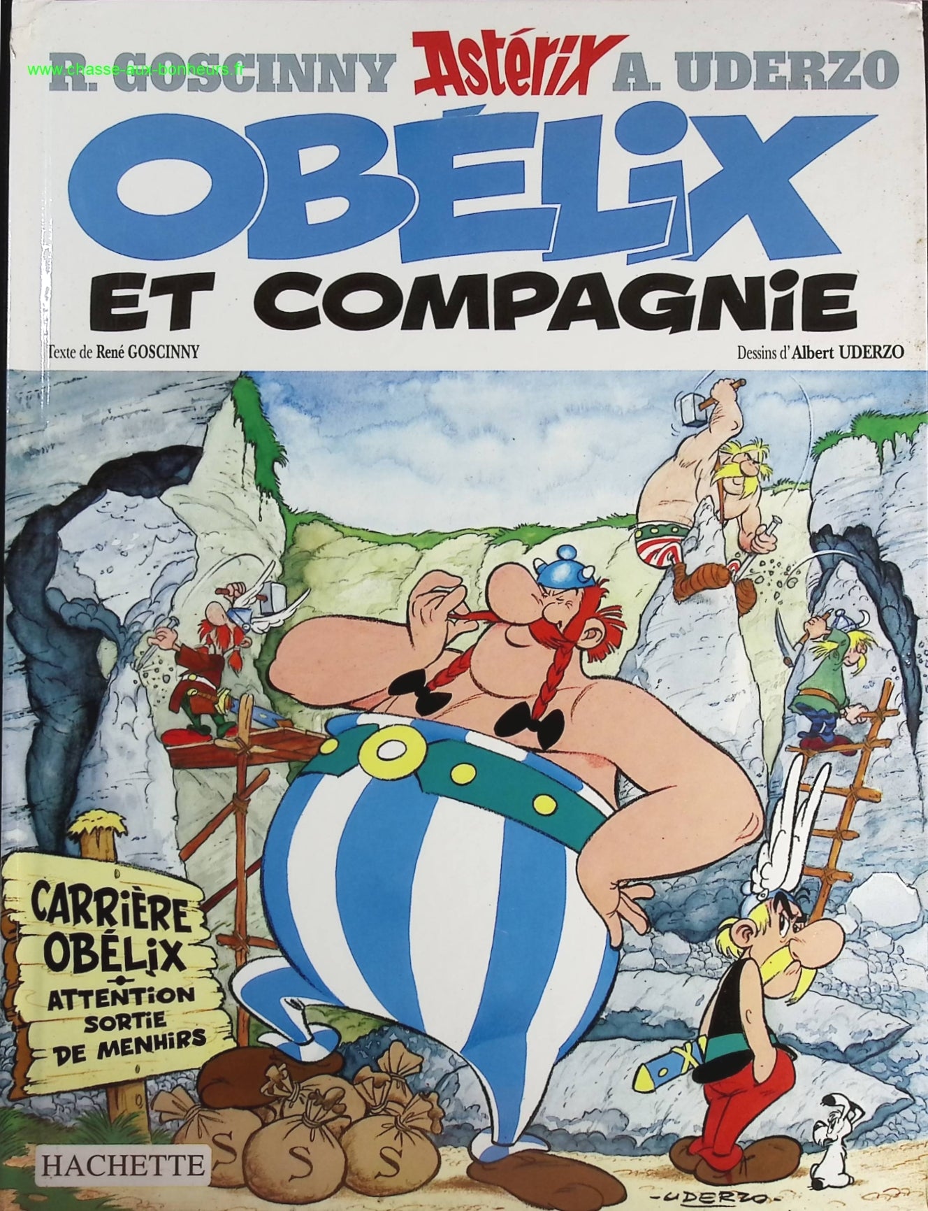 Astérix - Tome 23 - Obélix Et Compagnie - Albert Uderzo René Goscinny - livre BD