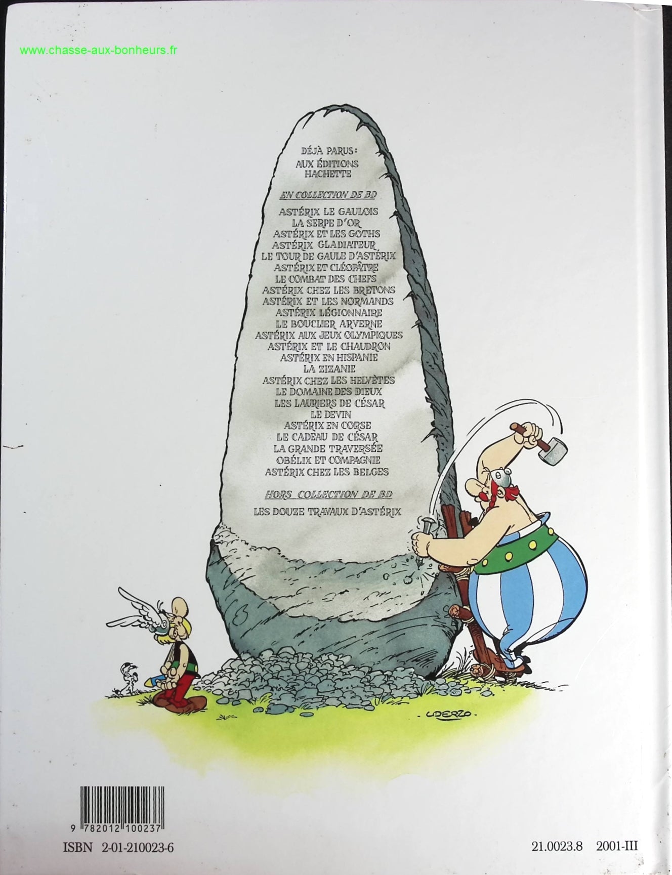 Astérix - Tome 23 - Obélix Et Compagnie - Albert Uderzo René Goscinny - livre BD
