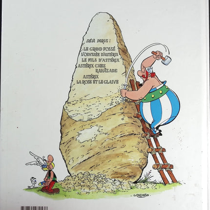 Asterix Volume 29 - The Rose and the Sword - Albert Uderzo René Goscinny - comic book