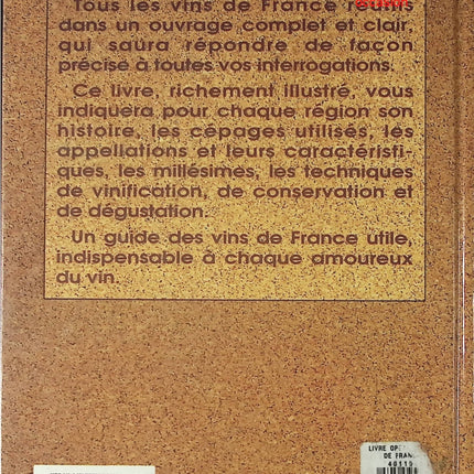 Vins de France Kauffmann Nusswitz Groell guide œnologie terroirs viticoles occasion - Cuisine recette - Livre