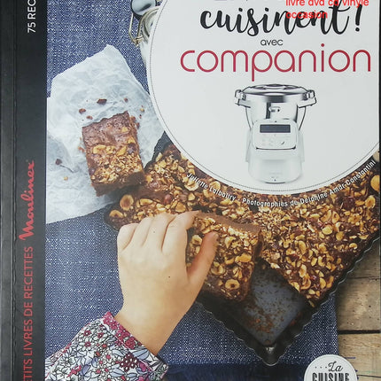 Livre cuisine enfants Les enfants cuisinent avec Companion Moulinex recettes faciles robot cuisine ludique livre occasion - Cuisine recette - Livre