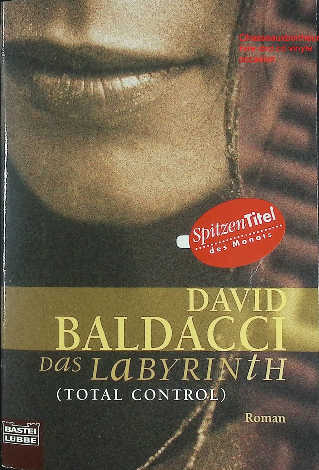 Thriller espionnage suspense Das Labyrinth David Baldacci complot international enquête FBI livre occasion - Livre en Allemand