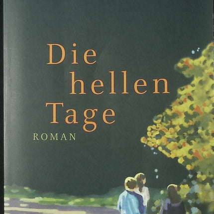 Roman contemporain amitié enfance Die hellen Tage Zsuzsa Bánk souvenirs jeunesse Allemagne livre occasion - Livre en Allemand