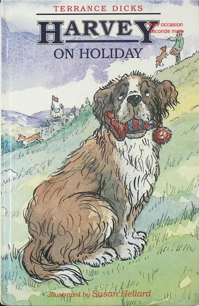 Harvey on Holiday Terrance Dicks roman jeunesse aventure et humour - Livre en Anglais