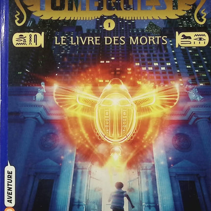 Tombquest - Tome 01 Le livre des morts - Michael Northrop - Roman jeunesse aventure et mystère - Livre